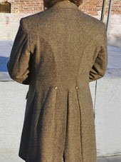 Brown Tweed Frock Coat