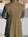 Brown Tweed Frock Coat Back View